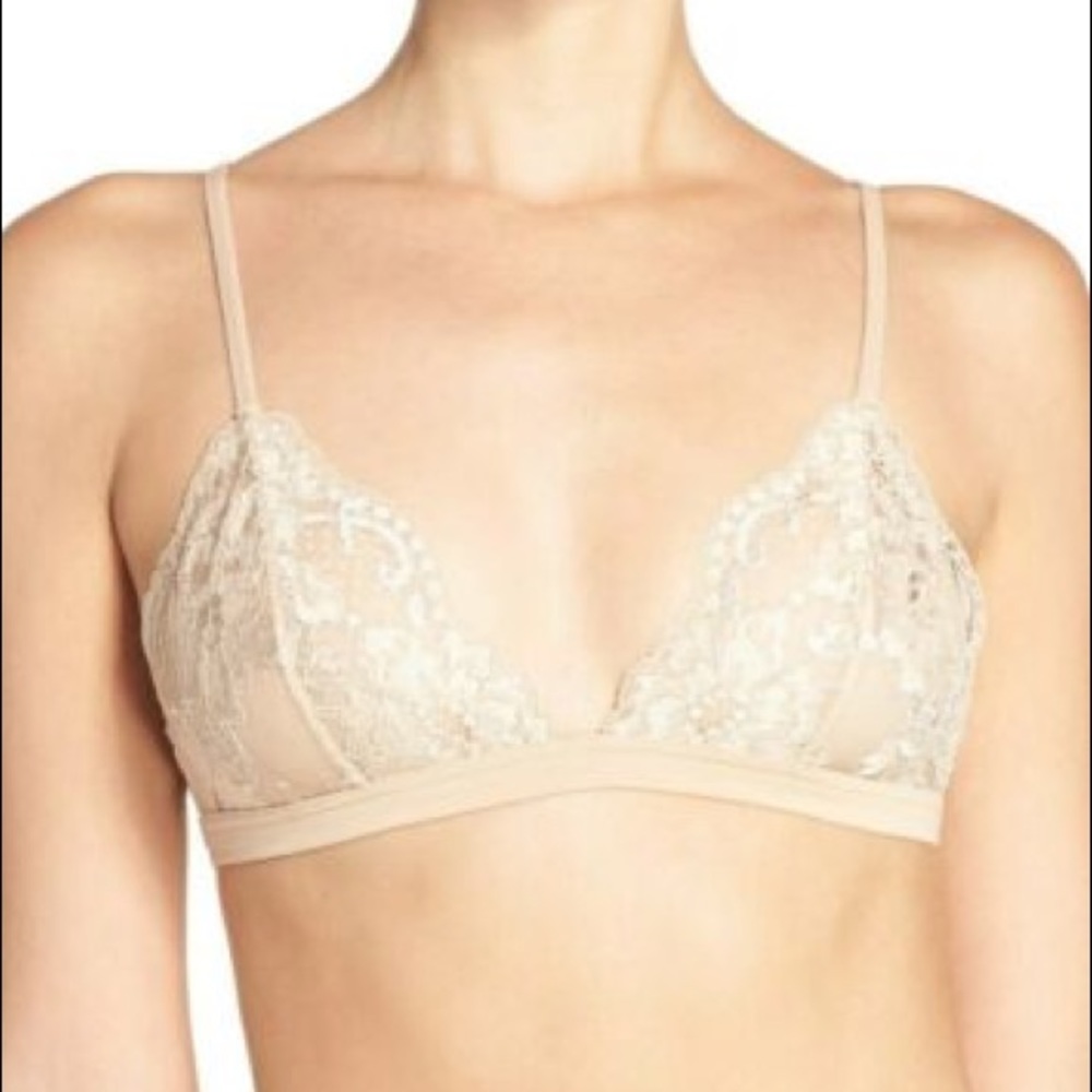 NWOT La Perla Reggiseno Nude Bralette 36B